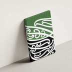 Green Fern New Zealand Kowhai Ngutukak Canvas Wall Art - Aussie Hoodie