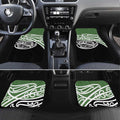 Green Fern New Zealand Kowhai Ngutukak Car Mats - Aussie Hoodie