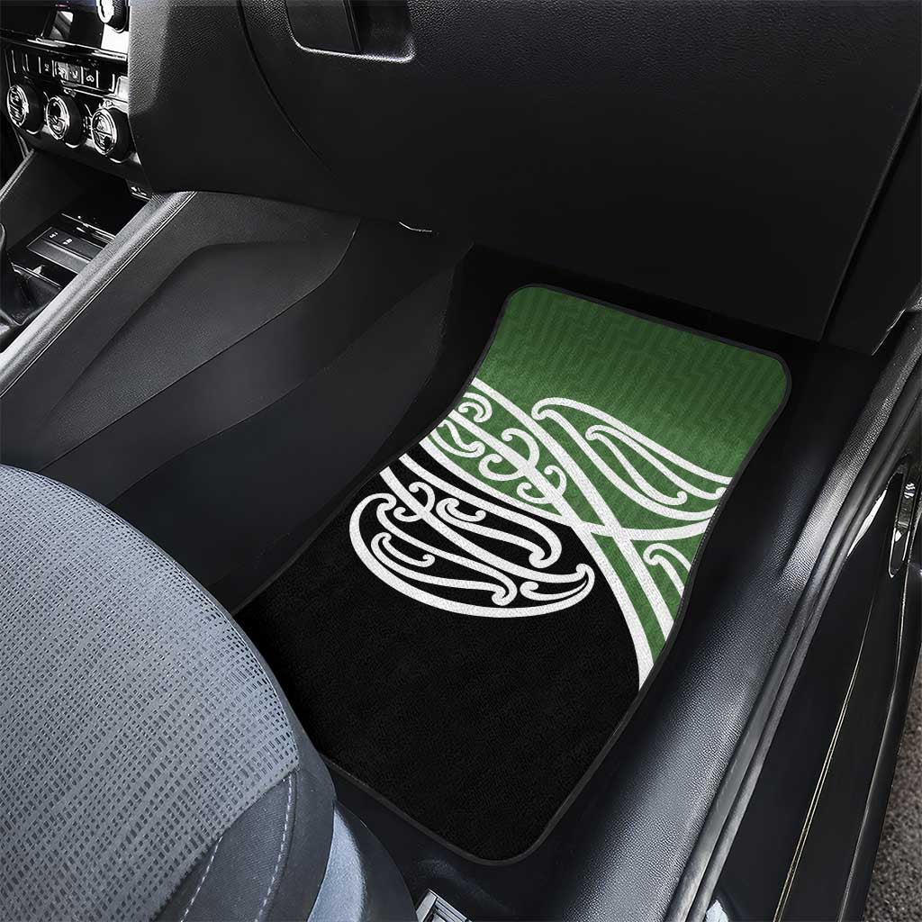Green Fern New Zealand Kowhai Ngutukak Car Mats - Aussie Hoodie