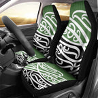 Green Fern New Zealand Kowhai Ngutukak Car Seat Cover - Aussie Hoodie