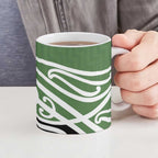 Green Fern New Zealand Kowhai Ngutukak Ceramic Mug - Aussie Hoodie