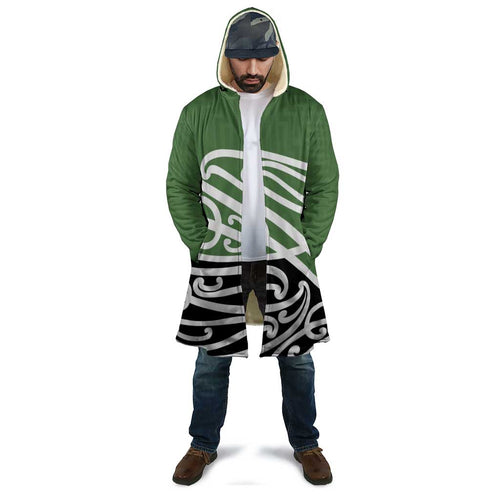 Green Fern New Zealand Kowhai Ngutukak Cloak - Aussie Hoodie