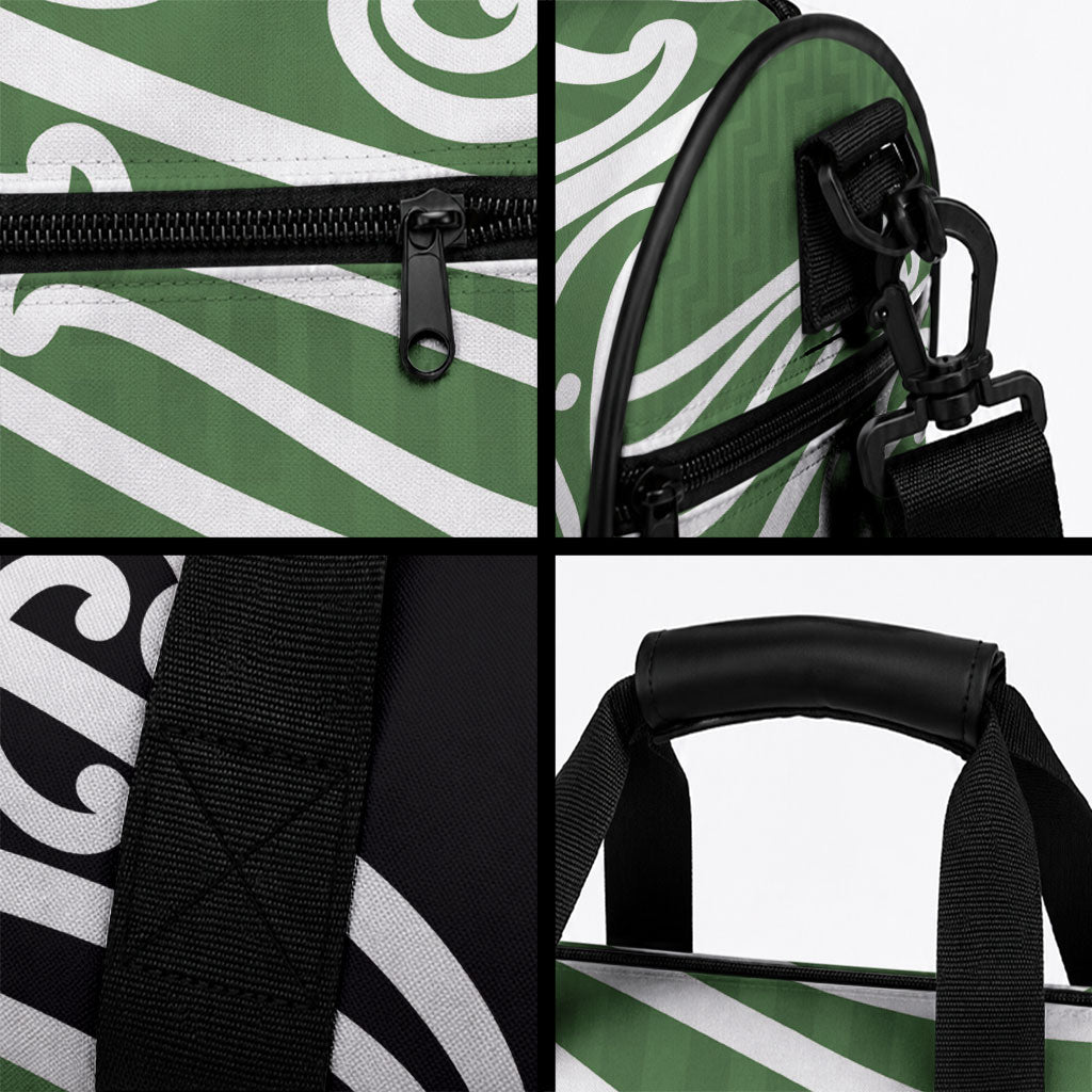 Green Fern New Zealand Kowhai Ngutukaka Duffle Bag