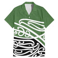 Green Fern New Zealand Kowhai Ngutukak Family Matching Mermaid Dress and Hawaiian Shirt - Aussie Hoodie