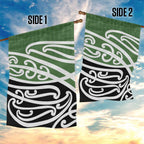 Green Fern New Zealand Kowhai Ngutukak Garden Flag - Aussie Hoodie