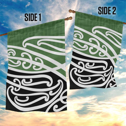 Green Fern New Zealand Kowhai Ngutukak Garden Flag - Aussie Hoodie