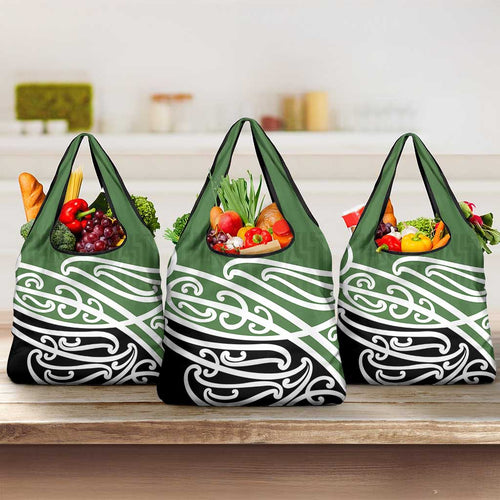 Green Fern New Zealand Kowhai Ngutukak Grocery Bag - Aussie Hoodie