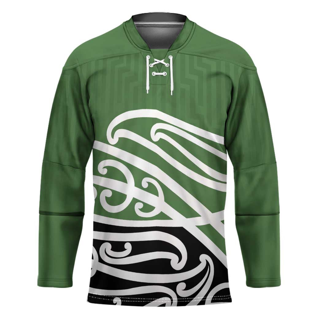 Green Fern New Zealand Kowhai Ngutukak Hockey Jersey - Aussie Hoodie
