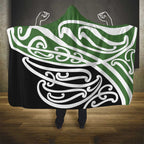 Green Fern New Zealand Kowhai Ngutukak Hooded Blanket - Aussie Hoodie