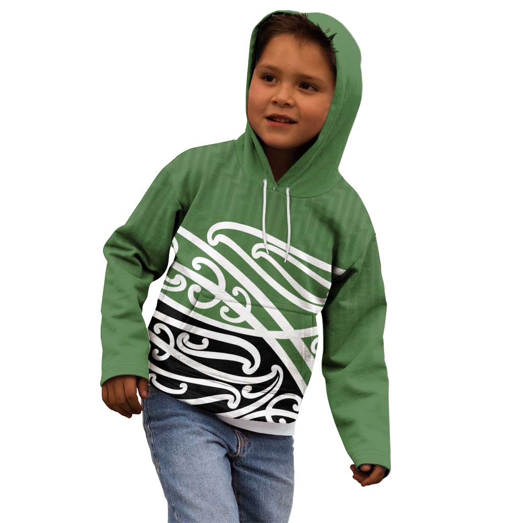 Green Fern New Zealand Kowhai Ngutukak Kid Hoodie - Aussie Hoodie