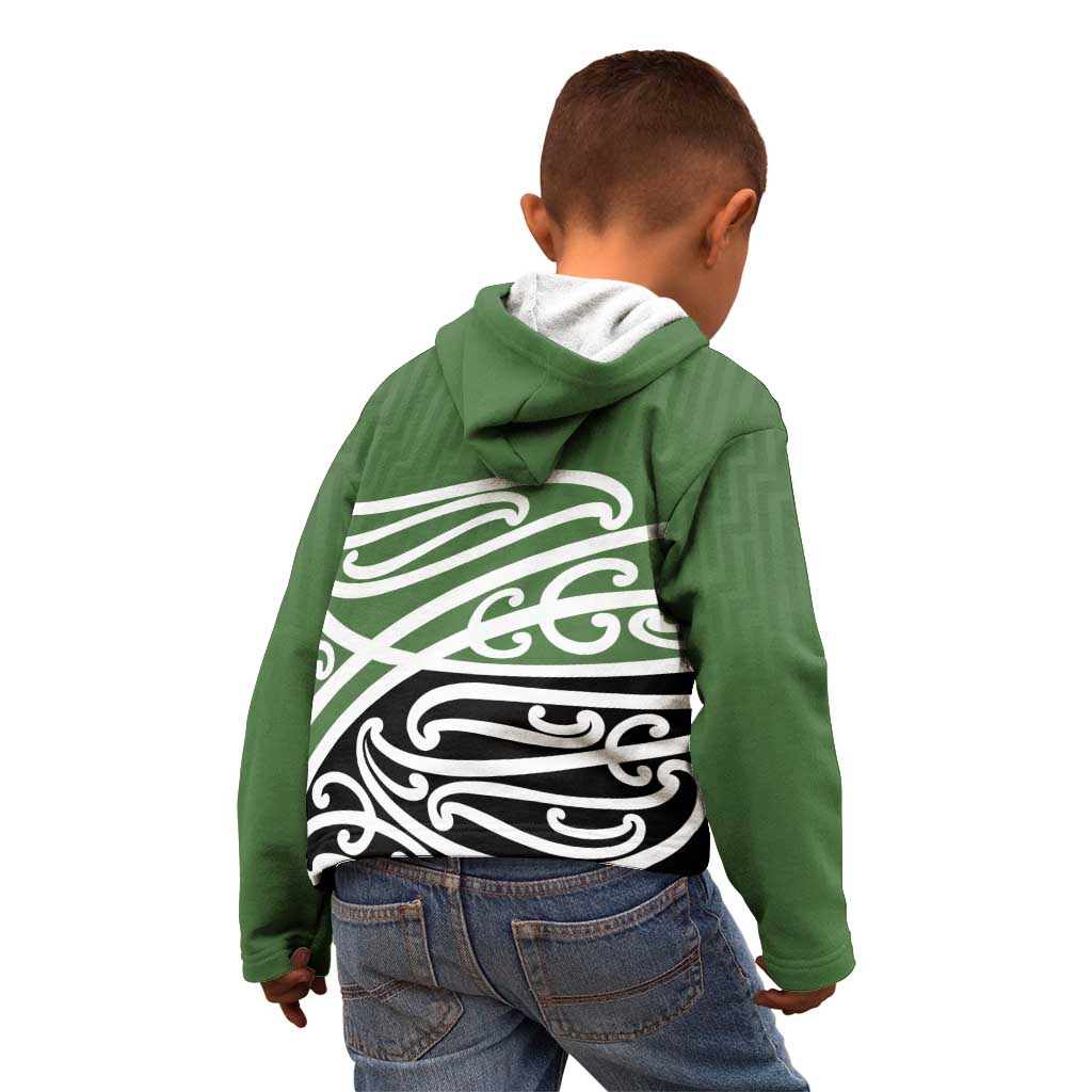 Green Fern New Zealand Kowhai Ngutukak Kid Hoodie - Aussie Hoodie
