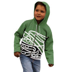 Green Fern New Zealand Kowhai Ngutukak Kid Hoodie - Aussie Hoodie