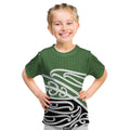 Green Fern New Zealand Kowhai Ngutukak Kid T Shirt - Aussie Hoodie