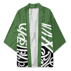 Green Fern New Zealand Kowhai Ngutukak Kimono - Aussie Hoodie