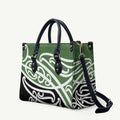 Green Fern New Zealand Kowhai Ngutukak Leather Bag - Aussie Hoodie