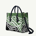 Green Fern New Zealand Kowhai Ngutukak Leather Bag - Aussie Hoodie