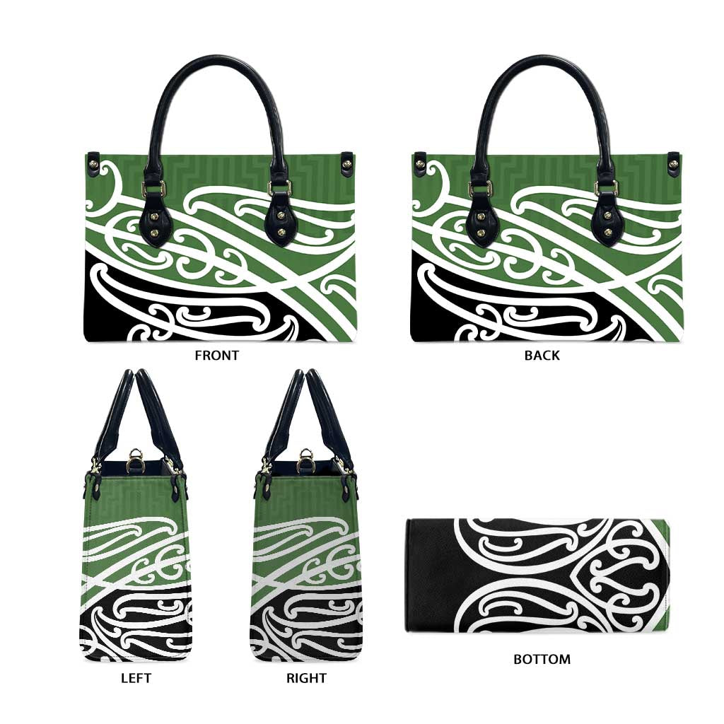 Green Fern New Zealand Kowhai Ngutukak Leather Bag - Aussie Hoodie