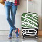Green Fern New Zealand Kowhai Ngutukak Luggage Cover - Aussie Hoodie