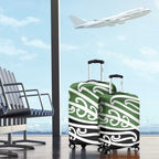 Green Fern New Zealand Kowhai Ngutukak Luggage Cover - Aussie Hoodie
