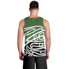 Green Fern New Zealand Kowhai Ngutukak Men Tank Top - Aussie Hoodie