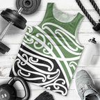 Green Fern New Zealand Kowhai Ngutukak Men Tank Top - Aussie Hoodie