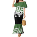 Green Fern New Zealand Kowhai Ngutukak Mermaid Dress - Aussie Hoodie