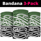 Green Fern New Zealand Kowhai Ngutukak Neck Gaiter - Aussie Hoodie