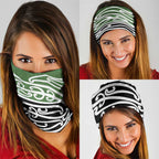 Green Fern New Zealand Kowhai Ngutukak Neck Gaiter - Aussie Hoodie