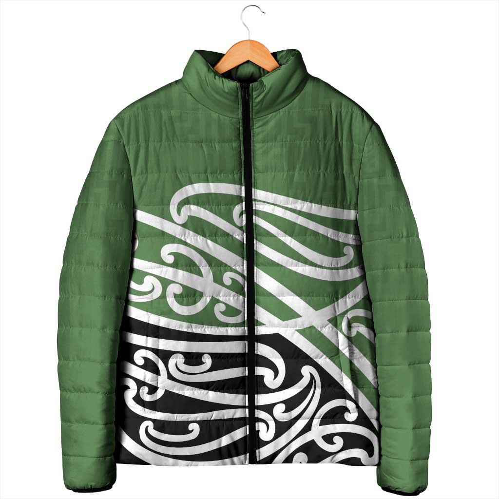 Green Fern New Zealand Kowhai Ngutukak Padded Jacket - Aussie Hoodie