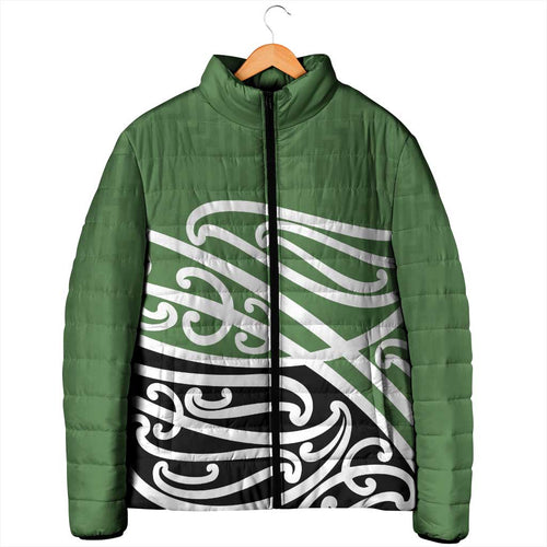 Green Fern New Zealand Kowhai Ngutukak Padded Jacket - Aussie Hoodie
