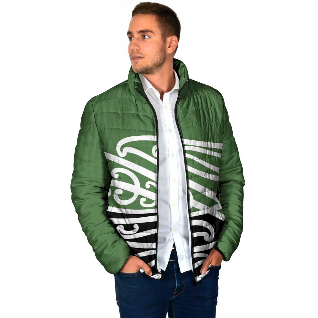 Green Fern New Zealand Kowhai Ngutukak Padded Jacket - Aussie Hoodie