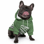 Green Fern New Zealand Kowhai Ngutukaka Pet Hoodie