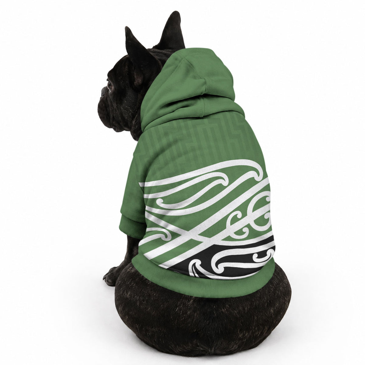 Green Fern New Zealand Kowhai Ngutukaka Pet Hoodie