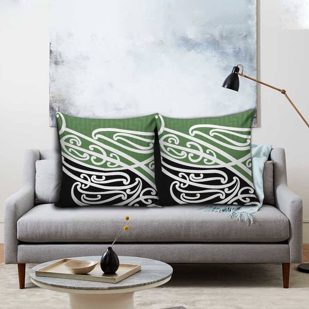 Green Fern New Zealand Kowhai Ngutukak Pillow Cover - Aussie Hoodie