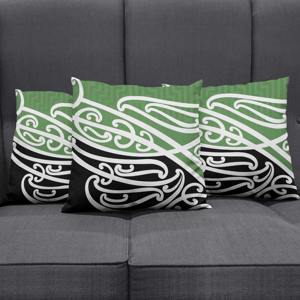 Green Fern New Zealand Kowhai Ngutukak Pillow Cover - Aussie Hoodie
