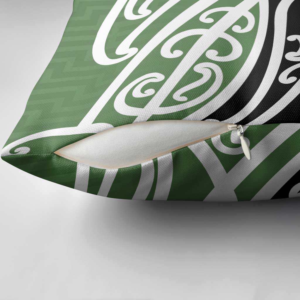 Green Fern New Zealand Kowhai Ngutukak Pillow Cover - Aussie Hoodie