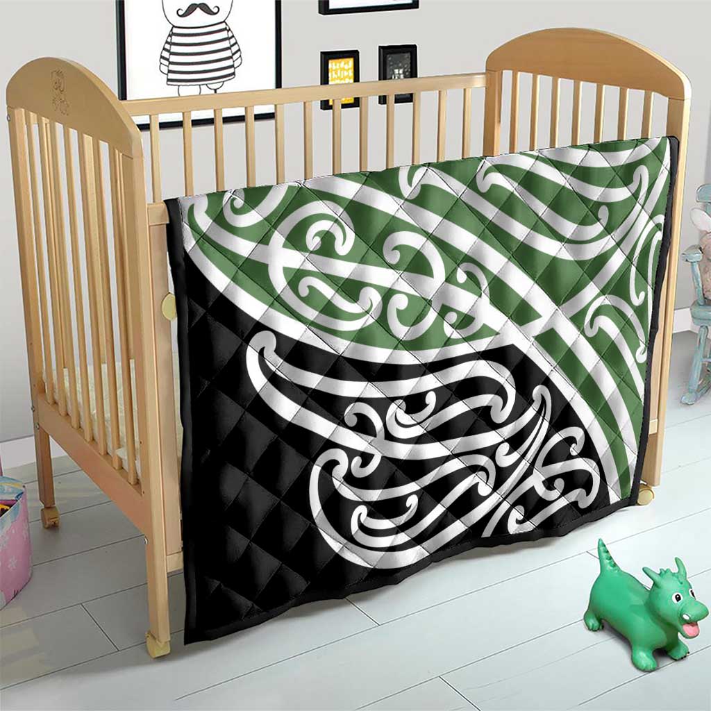 Green Fern New Zealand Kowhai Ngutukak Quilt - Aussie Hoodie