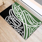 Green Fern New Zealand Kowhai Ngutukak Rubber Doormat - Aussie Hoodie