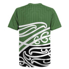 Green Fern New Zealand Kowhai Ngutukak Rugby Jersey - Aussie Hoodie