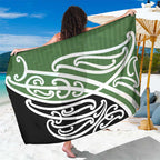 Green Fern New Zealand Kowhai Ngutukak Sarong - Aussie Hoodie