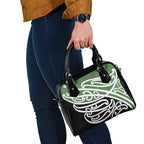 Green Fern New Zealand Kowhai Ngutukak Shoulder Handbag - Aussie Hoodie