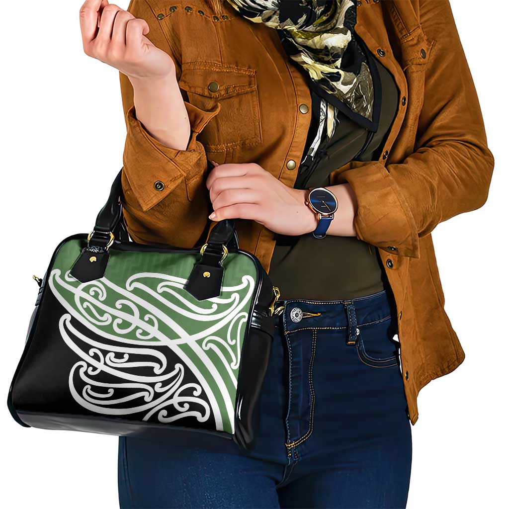 Green Fern New Zealand Kowhai Ngutukak Shoulder Handbag - Aussie Hoodie