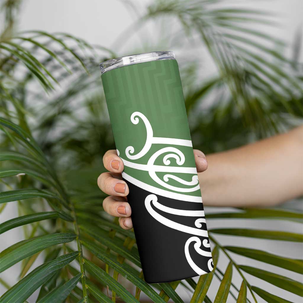 Green Fern New Zealand Kowhai Ngutukak Skinny Tumbler - Aussie Hoodie