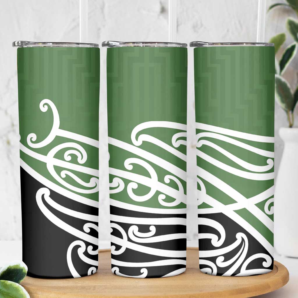Green Fern New Zealand Kowhai Ngutukak Skinny Tumbler - Aussie Hoodie