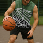 Green Fern New Zealand Kowhai Ngutukak Sleeveless Hoodie - Aussie Hoodie