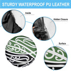 Green Fern New Zealand Kowhai Ngutukak Spare Tire Cover - Aussie Hoodie