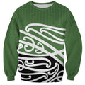 Green Fern New Zealand Kowhai Ngutukak Sweatshirt - Aussie Hoodie