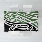 Green Fern New Zealand Kowhai Ngutukak Tablecloth - Aussie Hoodie
