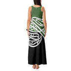 Green Fern New Zealand Kowhai Ngutukak Tank Maxi Dress - Aussie Hoodie