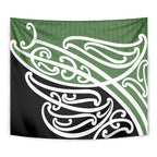 Green Fern New Zealand Kowhai Ngutukak Tapestry - Aussie Hoodie